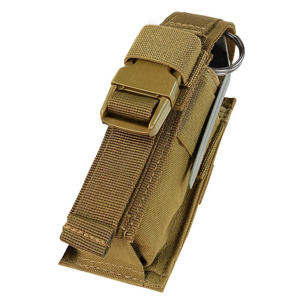 Condor Single Flashbang Pouch Coyote Brown Tactical Distributors Ltd New Zealand