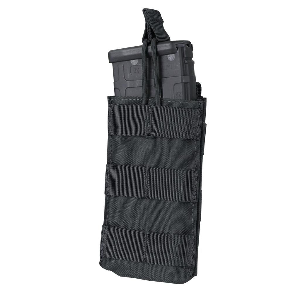 Condor Single M4 M16 Open Top Mag Pouch Black Tactical Distributors Ltd New Zealand