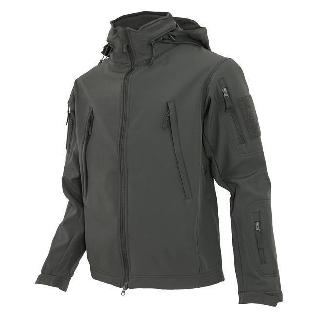 Condor Summit Soft Shell Jacket Jackets Condor Outdoor Graphite X-Small Tactical Gear Supplier Tactical Distributors Australia