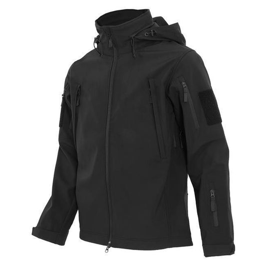 Condor Summit Soft Shell Jacket Jackets Condor Outdoor Black X-Small Tactical Gear Supplier Tactical Distributors Australia