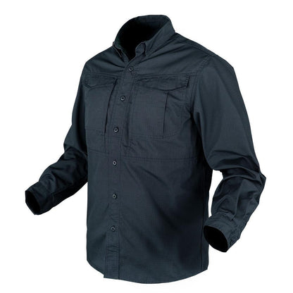 Condor TAC-PRO Shirt Long Sleeve Shirts Condor Outdoor Navy Small Tactical Gear Supplier Tactical Distributors Australia