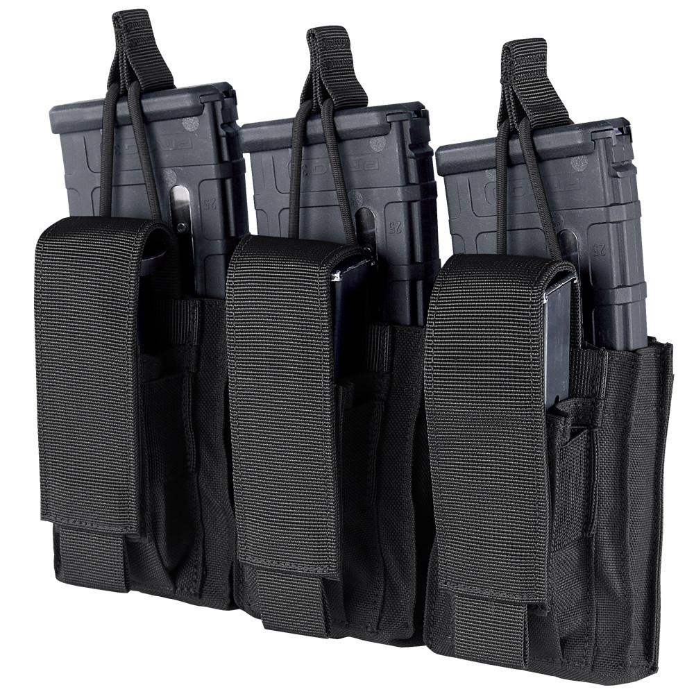 Condor Triple Kangaroo Mag Pouch Gen II Black Tactical Distributors Ltd New Zealand