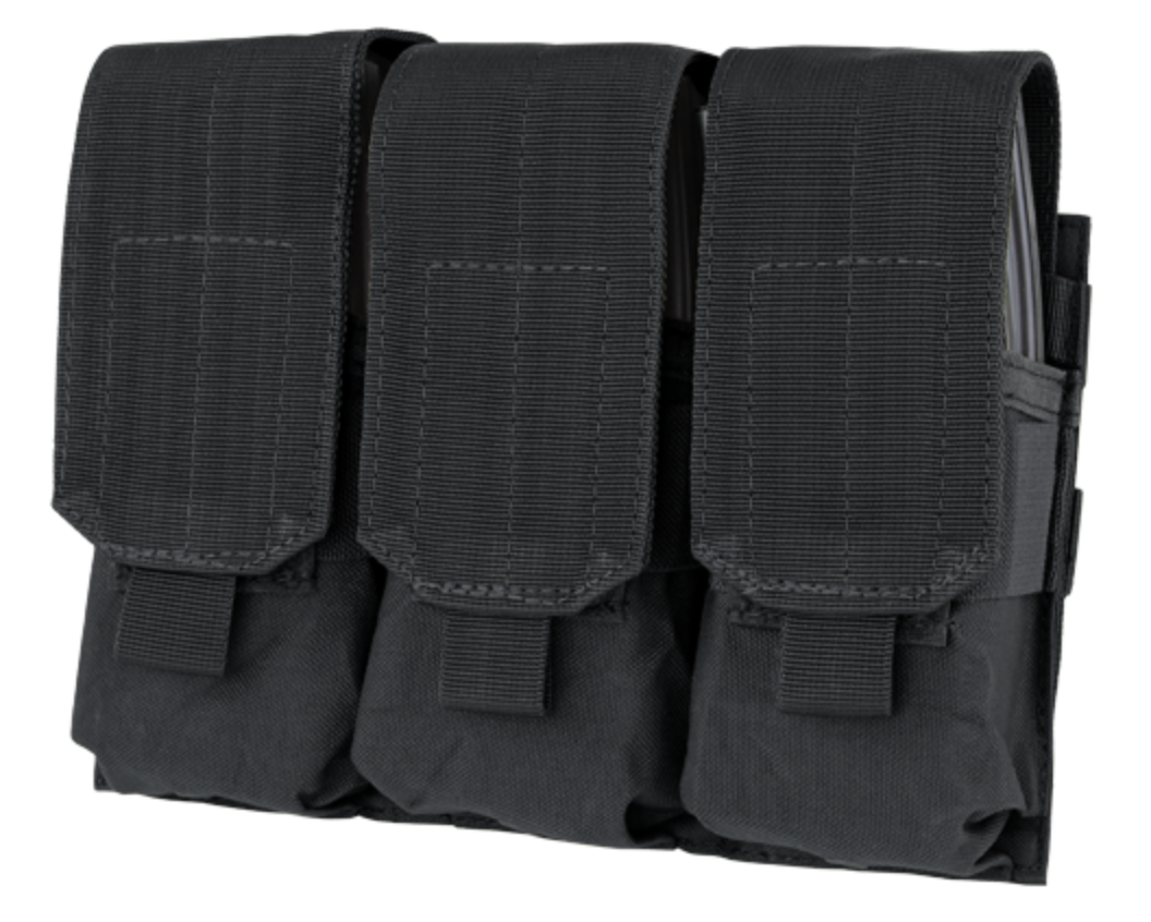 Condor Triple M4 Mag Pouch Black Tactical Distributors Ltd New Zealand