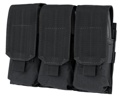 Condor Triple M4 Mag Pouch Black Tactical Distributors Ltd New Zealand
