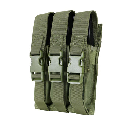 Condor Triple MP5 Mag Pouch Olive Drab Tactical Distributors Ltd New Zealand
