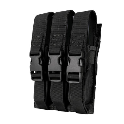 Condor Triple MP5 Mag Pouch Black Tactical Distributors Ltd New Zealand