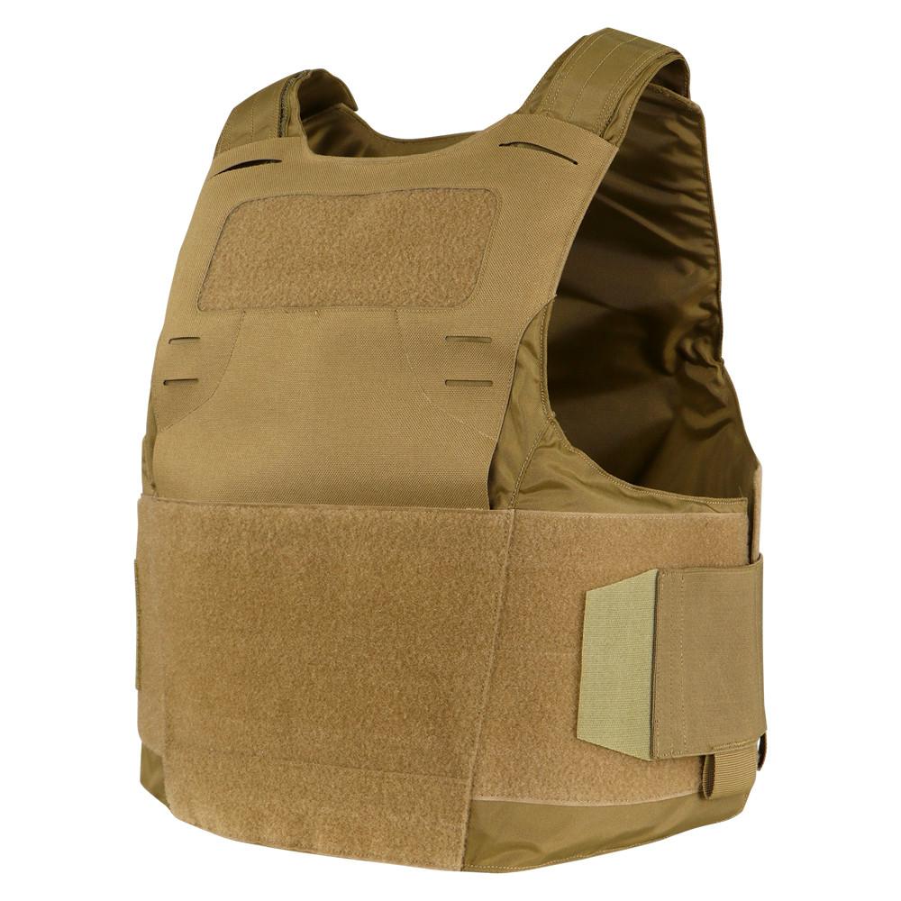 Condor Vanquish LT Plate Carrier Coyote Brown Tactical Distributors Ltd New Zealand