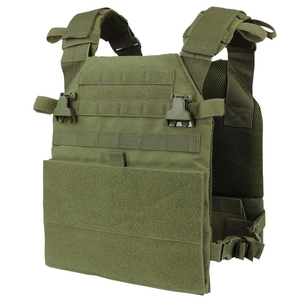 Condor Vanquish Plate Carrier OD Green Tactical Distributors Ltd New Zealand