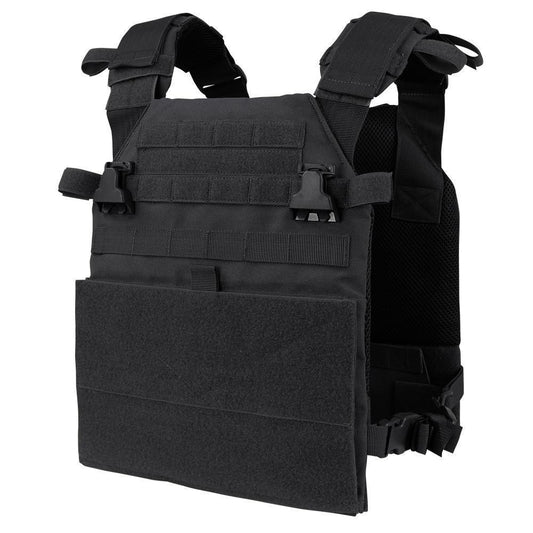 Condor Vanquish Plate Carrier Black Tactical Distributors Ltd New Zealand