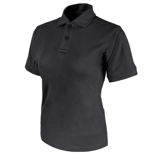 Condor Womens Performance Tactical Polo Shirts Condor Outdoor Black Small Tactical Gear Supplier Tactical Distributors Australia