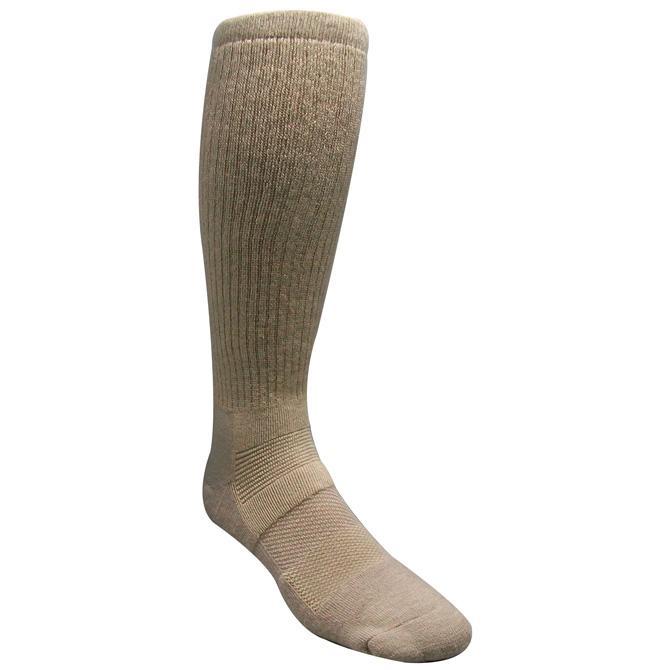 Covert Threads Desert Hot Climate Military Boot Sock 3 Pack Coyote Medium (Size 4-8 US Mens) Tactical Distributors Ltd New Zealand