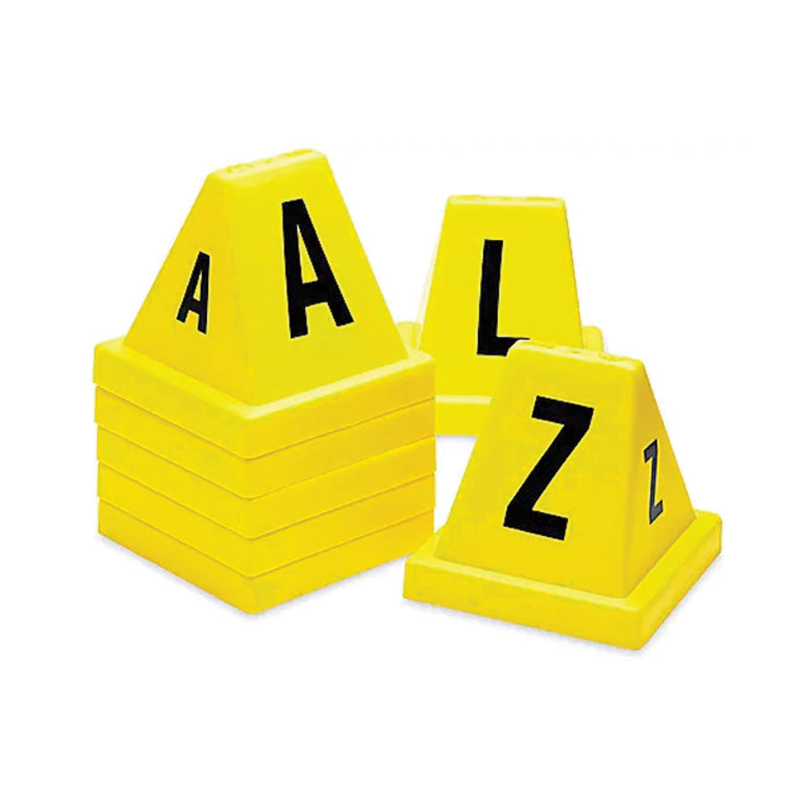 CSI Co Letter Cones A-Z - Yellow Tactical Distributors Ltd New Zealand