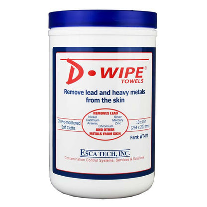 D-Lead D-Wipe Towels 10.25″ x 7.5″ Towel 70 towels/canister Tactical Distributors Ltd New Zealand