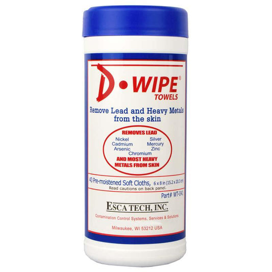 D-Lead D-Wipe Towels 8″ x 6″ Towel 40 towels/canister Tactical Distributors Ltd New Zealand
