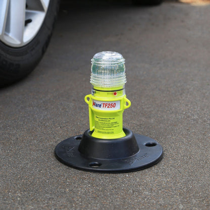 Eflare TF250 Safety Red Flashing with Torch Function and Rubber Base Tactical Distributors Ltd New Zealand