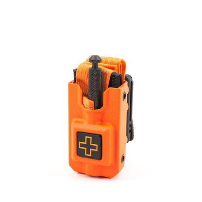 Eleven 10 Rigid TQ Tourniquet Case for SOFTT/SOFTT-W Plain TQ Pouches Eleven 10 Rescue Orange Belt Attachment (TekLok) Tactical Gear Supplier Tactical Distributors Australia