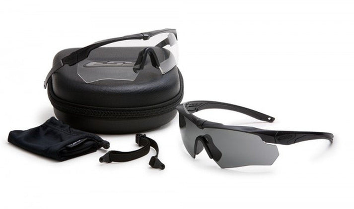 ESS Crossbow Suppressor 2X Kit Complete Clear and Gray Eyewear ...