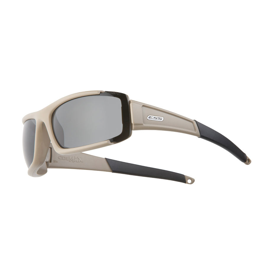 ESS Eye Pro CDI Max Terrain Tan Sunglasses Clear and Smoke Gray Lens ...
