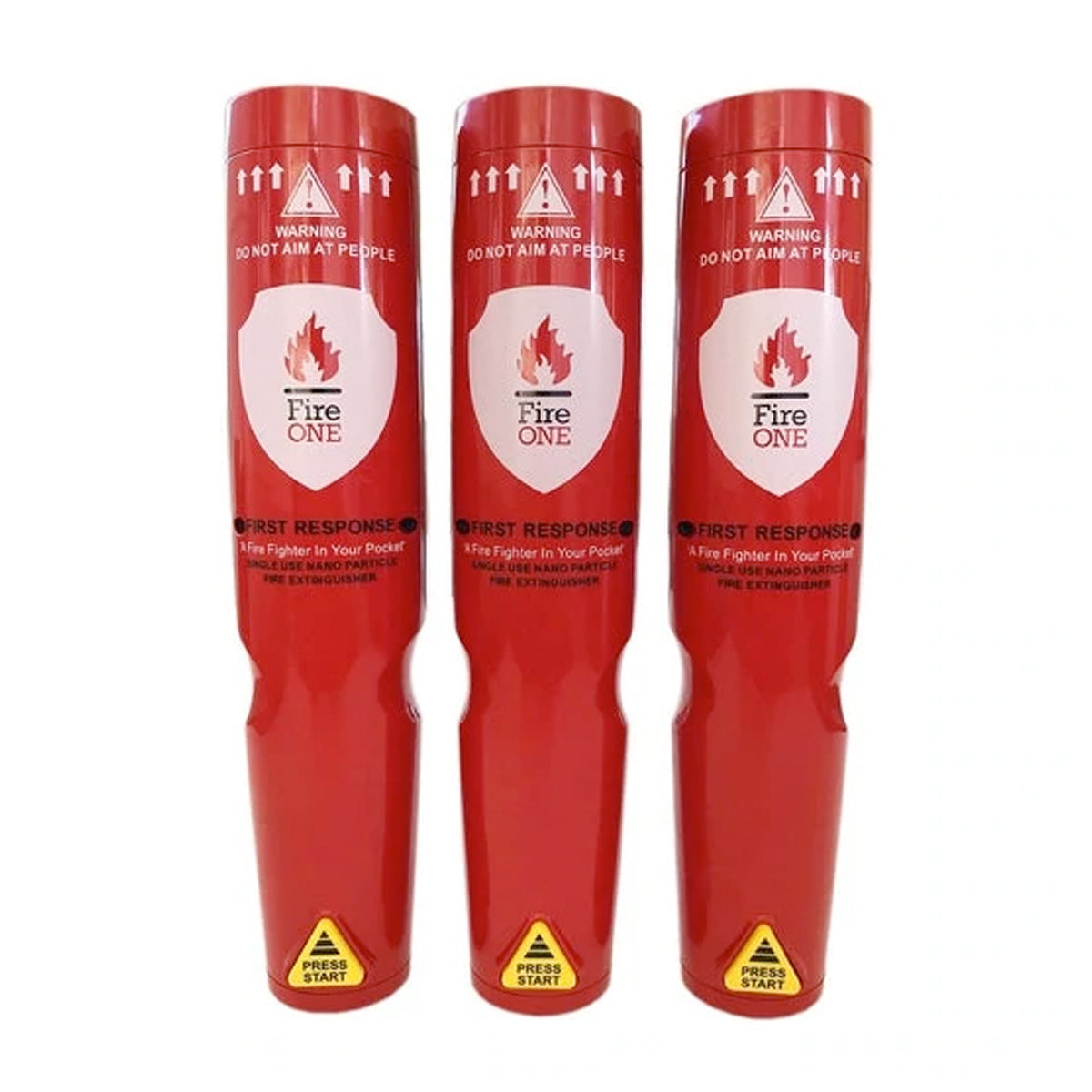 Fire One First Response Portable Fire Extinguisher Three Units (Save $12) Tactical Distributors Ltd New Zealand