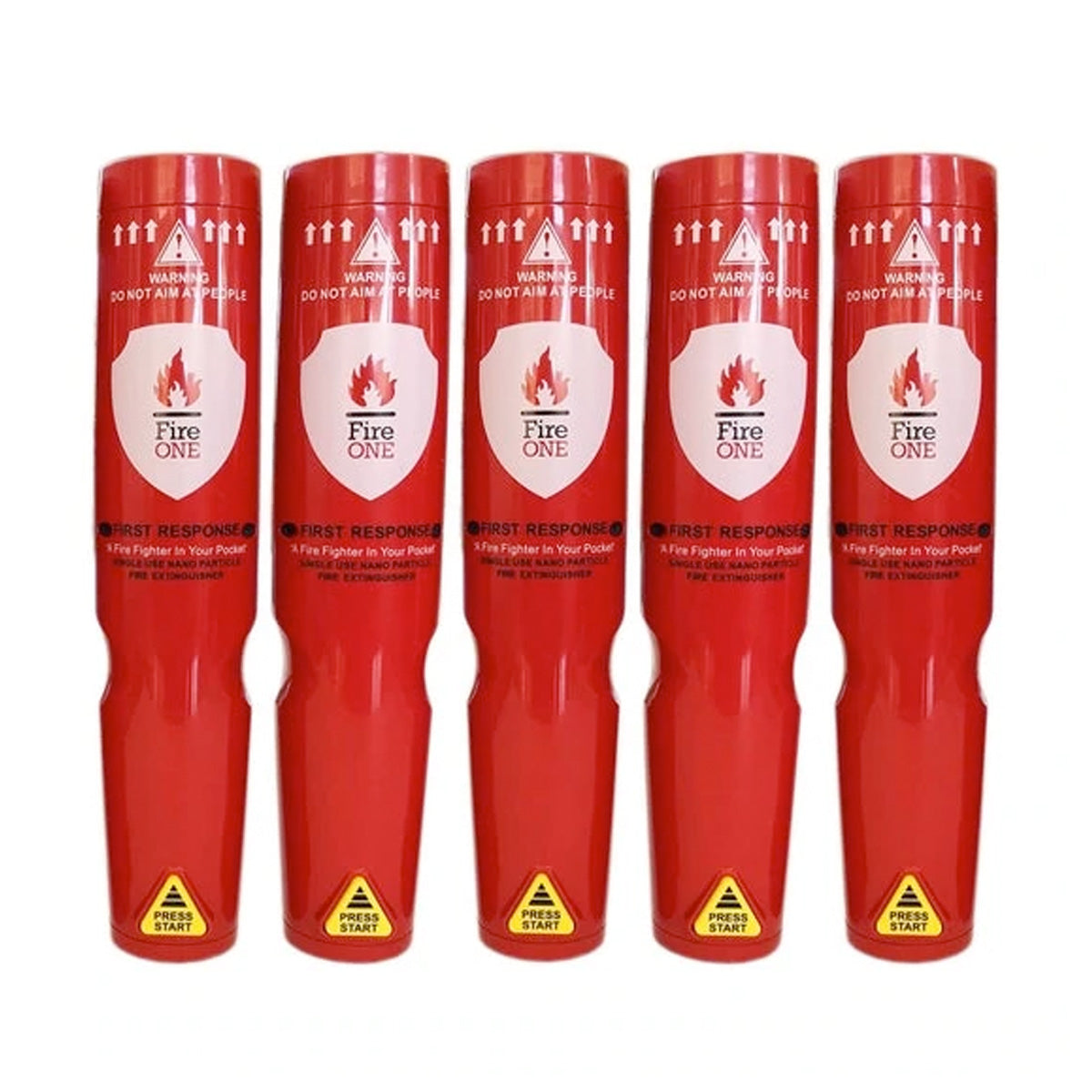 Fire One First Response Portable Fire Extinguisher Five Units (Save $25) Tactical Distributors Ltd New Zealand
