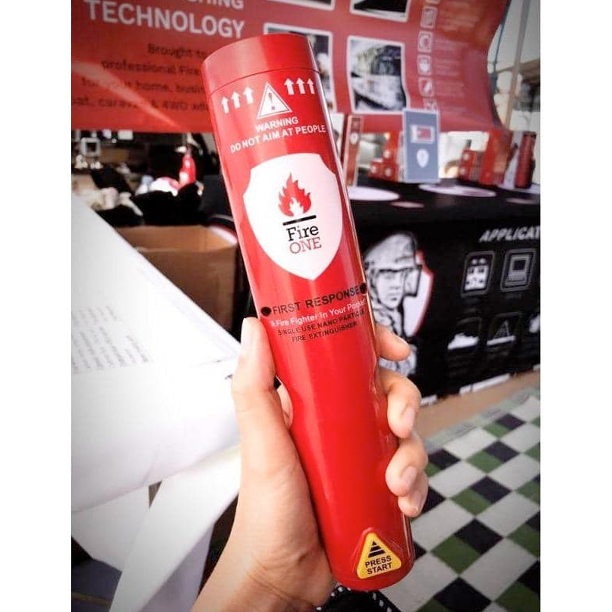 Fire One First Response Portable Fire Extinguisher Tactical Distributors Ltd New Zealand