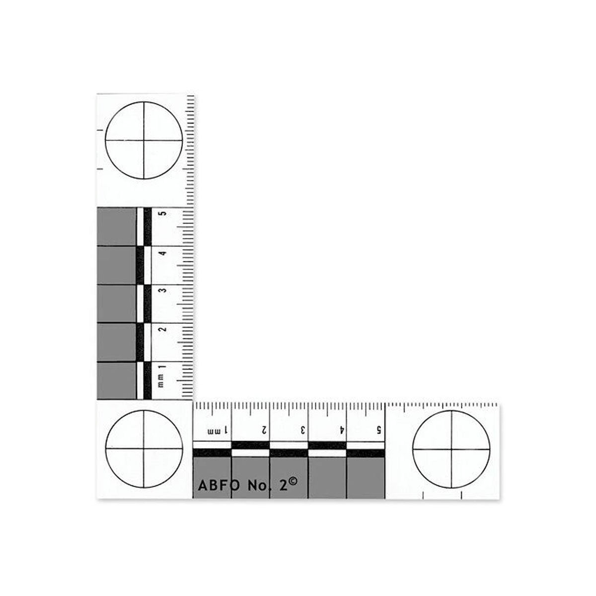 Forensics Source ABFO No. 2 Photomacrographic Scale Tactical Distributors Ltd New Zealand