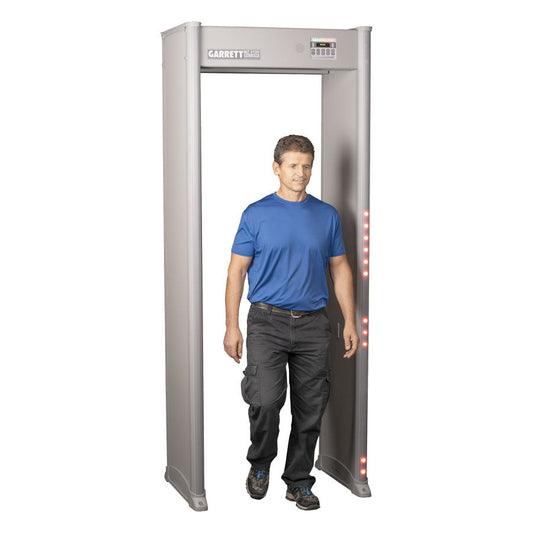 Garrett MZ6100 Walk-Through Metal Detector Grey X-ray and Detectors Garrett Tactical Gear Supplier Tactical Distributors Australia