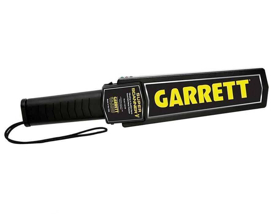 Garrett Metal Detectors Garrett Super Scanner Hand Held Metal Detector Tactical Gear