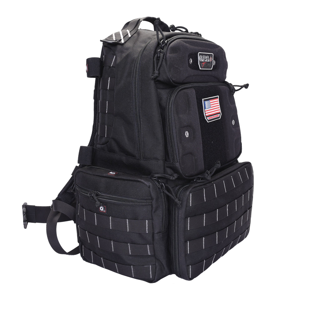 GPS Tactical Range Backpack Tall Black Tactical Distributors Ltd New Zealand