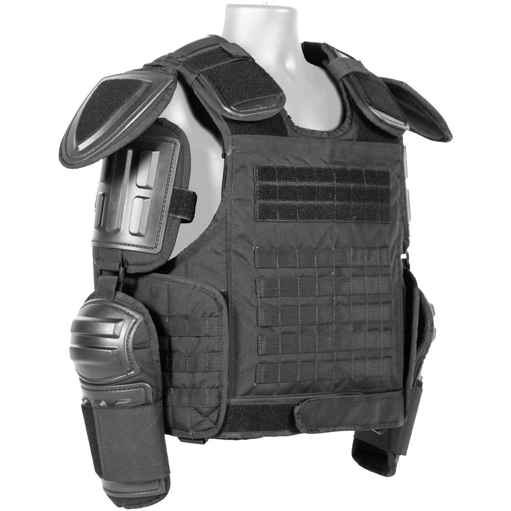 Haven Gear Enforcer MP Riot Vest Black X-Small Tactical Distributors Ltd New Zealand