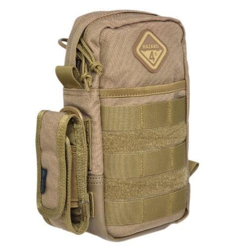 Hazard 4 Broadside MOLLE 9x5 Inch Utility Pouch Coyote Utility Pouches Hazard 4 Tactical Gear Supplier Tactical Distributors Australia