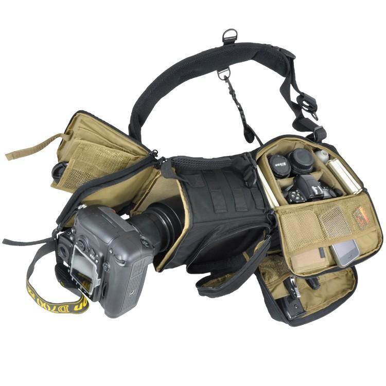 Hazard 4 Evac Photo Recon Tactical Optics Sling Pack Black Tactical Distributors Ltd New Zealand