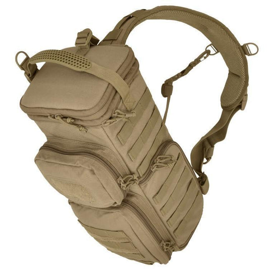 Hazard 4 Evac Photo Recon Tactical Optics Sling Pack Coyote Tactical Distributors Ltd New Zealand