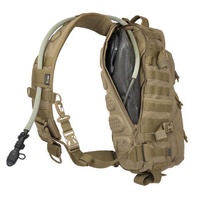 Hazard Evac Plan-B Front/Back Modular Sling Pack Coyote