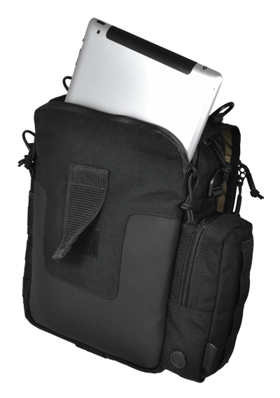 Hazard 4 Kato iPad/Tablet Mini-Messenger Bag w/ MOLLE Black Tactical Distributors Ltd New Zealand