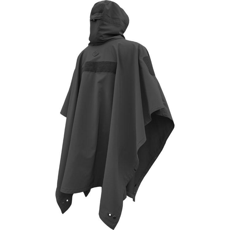 Hazard 4 Poncho Villa 2020 Version Technical Soft-Shell Poncho Black Tactical Distributors Ltd New Zealand