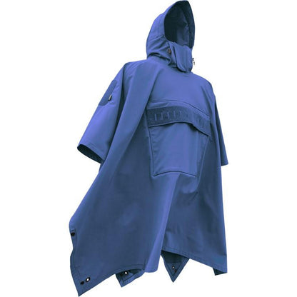 Hazard 4 Poncho Villa 2020 Version Technical Soft-Shell Poncho Royal Blue Tactical Distributors Ltd New Zealand