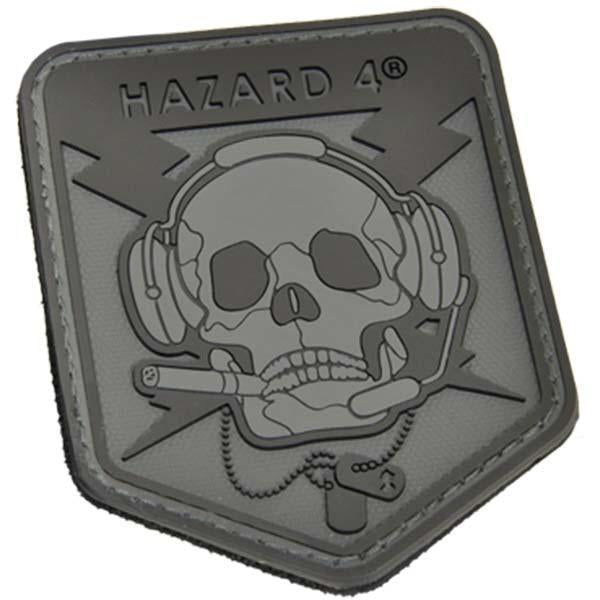 Hazard 4 Special Ops Skull Patch Black Tactical Distributors Ltd New Zealand