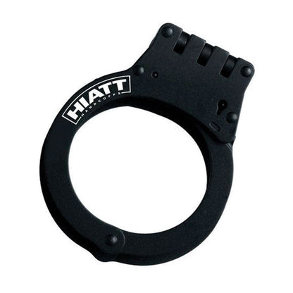 Hiatt Standard Steel Hinge Handcuffs Black Tactical Distributors Ltd New Zealand