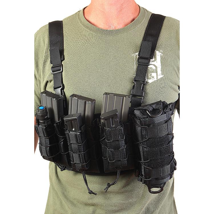 High Speed Gear AO Chest Rig Black Tactical Distributors Ltd New Zealand