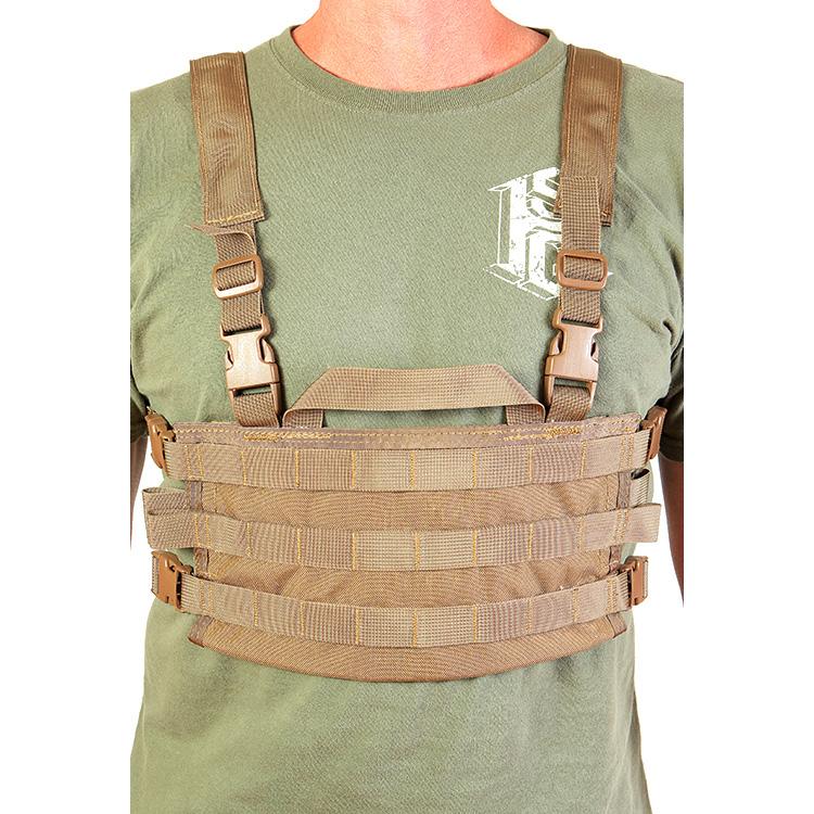 High Speed Gear AO Chest Rig Coyote Brown Tactical Distributors Ltd New Zealand