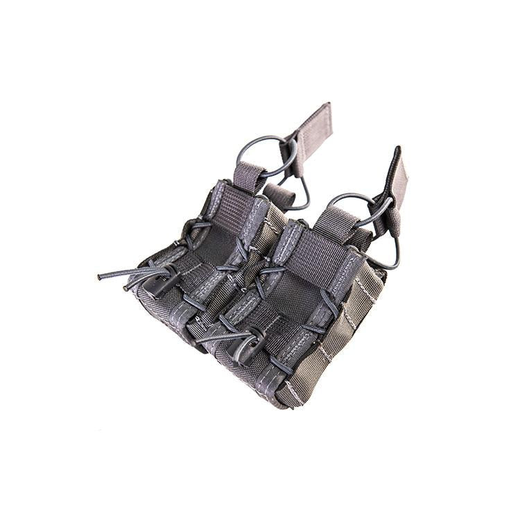 High Speed Gear Double 40mm TACO Mag Pouch - MOLLE Wolf Gray Tactical Distributors Ltd New Zealand