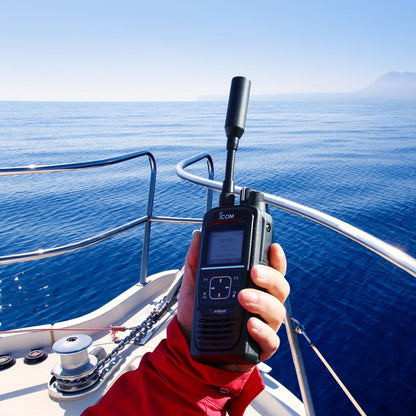 ICOM IC-SAT100 Satellite PTT Transceiver Tactical Distributors Ltd New Zealand