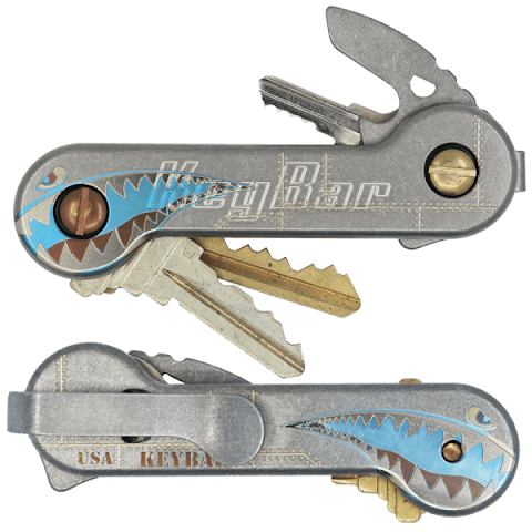 KeyBar Titanium Key Holder Tactical Distributors Ltd New Zealand