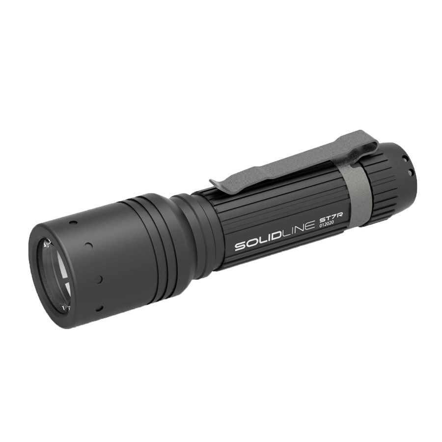 Ledlenser Solidline ST7R 1000lm 160 gram Rechargeable Robust Flashlight Handheld Torches Ledlenser Tactical Gear Supplier Tactical Distributors Australia