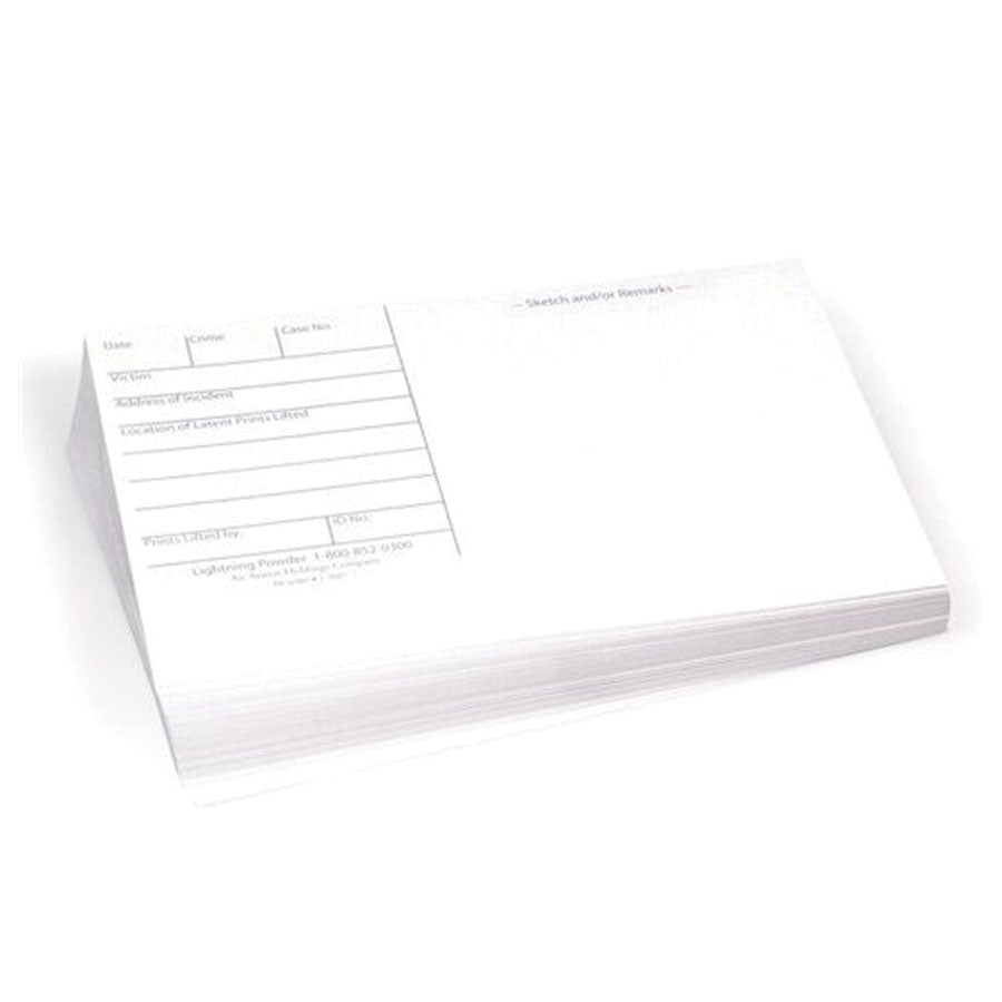 Lightning Powder Backing Cards 5.5 x 8.5 White Pack of 100 Tactical Distributors Ltd New Zealand