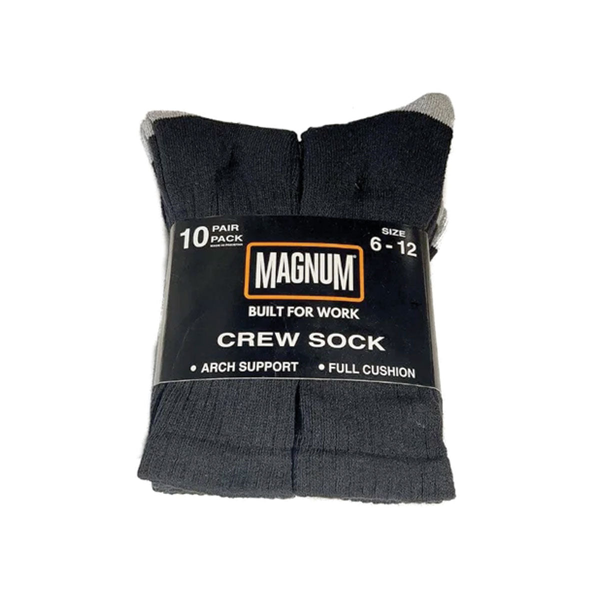 Magnum 10 Pack Crew Sock One Size Black Tactical Distributors Ltd New Zealand