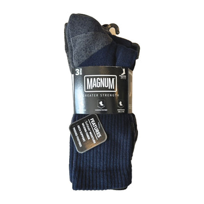 Magnum Performance Work Sock Pack of 3 Navy Tactical Distributors Ltd New Zealand