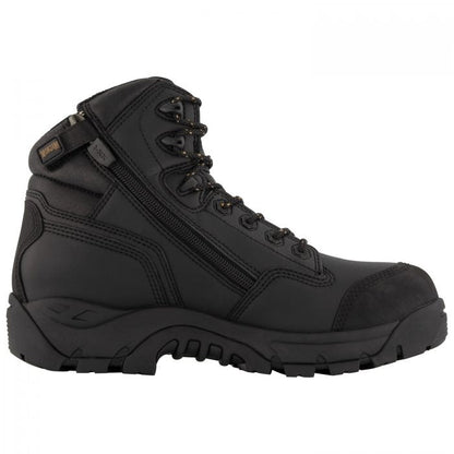 Magnum Precision Max Side Zip Composite Toe Waterproof Women's Boots Black Tactical Distributors Ltd New Zealand