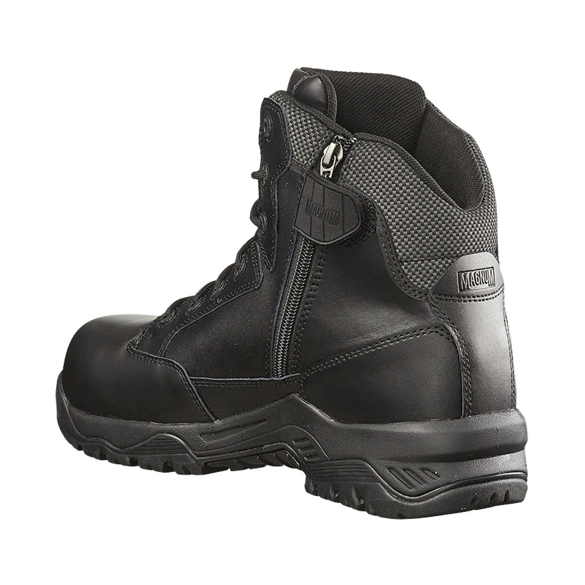 Magnum Strike Force 6.0 Leather Side-Zip Composite Toe Waterproof Boot Black Tactical Distributors Ltd New Zealand